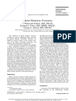 Distal Humerus Fractures: J. Whitcomb Pollock, MD, FRCSC, Kenneth J. Faber, MD, MHPE, FRCSC, George S. Athwal, MD, FRCSC