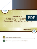 Session 4: Chapter 2 - Relational Database Modeling - Part 3