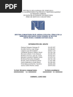 Correcionesgestion Comunitaria en El Módulo Policial Fénix 6 en La Urbanización Nueva Rosa Avenida 42 Sector