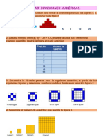 Actividad Secuencias Cuadráticas Con Figuras