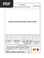 W2021C-DNGF-CV-900-SPE-0001 - RevBSpecification For Structural Steel