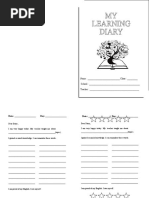 My Learning Diary Booklet Version