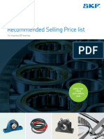 SKF Latest Price List 2021