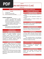 Pharm Informatics (Lab) : Unit 1: Introduction To Pharmacy Informatics Laboratory