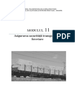 MODULUL 11. Asigurarea Securităţii Transporturilor Feroviare