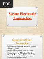 L30 - Secure Electronic Transaction