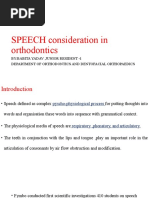 Speech and Malocclusion