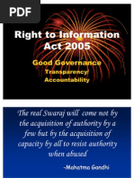 Right To Information Act