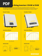 Zeversolar - Datasheets - 1-Phase - Inverters1-5 To 5kW