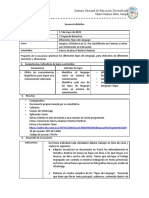 Secuencia 2 Lengua 4to. Educación Segundo Bimestre