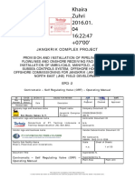 Contromatic - Self Regulating Valve (ORF) - Operating Manual