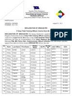 FTOC Class 66 2021R5 Declaration of Graduates