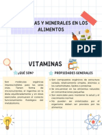 Vitaminas y Minerales