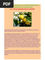 30 Guérisons Par Le Citron