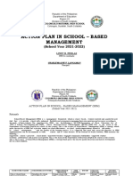 Action Plan in SBM 2021-2022