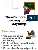 Pronouns: There's More Than One Way To Say !