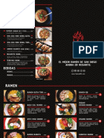 Tajima Menu