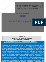 Tema 1 Teoria Del Precio en Competencia Perfecta