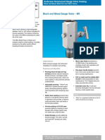 Block and Bleed Gauge Valve - M9: Product Overview