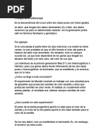 Leyes de Mendel 3