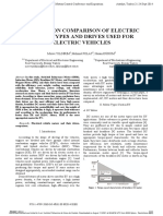 A Survey On Comparison of Electric Motor Types and Drives Used For Electric Vehicles