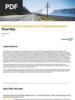 SAP Analytics Cloud and SAP Digital Boardroom