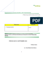 UNIDAD 2 Compendio Psi. Edu. Periodo Mayo 2022