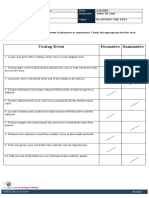 Testing Event Formative Summative: Name: Date: Year and Section: Instructor: Module #: Topic