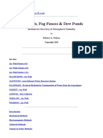 Air Wells, Dew Ponds and Fog Fences - Methods To Condense Atmospheric Humidity