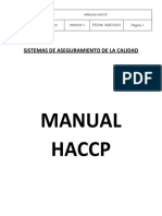 Manual Haccp Ejemplo