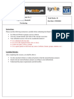 Hands On Exercise No. 2 Digiskills - PK Batch-01 Freelancing Total Marks: 10 Due Date: 17/03/2022