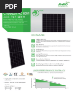 Panel Solar Jinko JKM325-345M-60H - (V) - A3-En