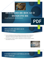 Desatado de Rocas o Desquinche