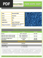 Data Sheet PMB HDPE 242P