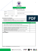 Consolidated COT RPMS Rating Sheet For T I III For SY 2021 2022 in The Time of COVID 19