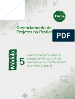 Módulo 5 - Práticas Dos Processos de Planejamento (Parte 4), de Execução e de Monitoramento e Controle (Parte 1)