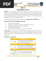 Transferencia de Masa