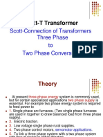 Scott Connection of Transformers