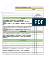 Ficha de Evaluación Sensorial