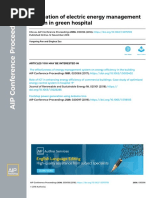 Application of Electric Energy Management System in Green Hospital