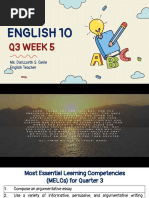 Q3 Week 5