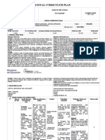 Annual Curriculum Plan 7