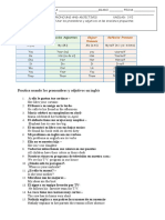 Pronouns and Adjectives 2