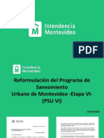 Reformulación Del Plan de Saneamiento