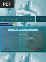 Hernias de La Pared Abdominal