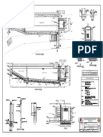 03 A2 Desarenador KM 2+000 Planta, Corte y Detalle