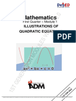 Mathematics: Illustrations of Quadratic Equations