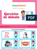 Ejercicios para Dislexia - Bonitoparaimprimir