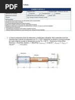 Examen 2do Parcial - Resistencia de Materiales