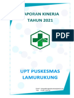 Lap. Kinerja UPT Puskesmas Lamurukung 2021